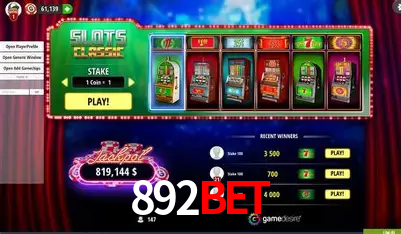 Descubra a Magia dos Jogos de Arcade no 892bet
